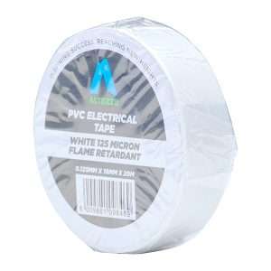 PVC Insulation Tape - 18mm X 20m, White