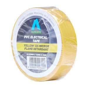 PVC Insulation Tape - 18mm X 20m, Yellow