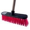 RED BUDGET BROOM - PLASTIC