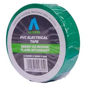 PVC Insulation Tape - 18mm X 20m, Green